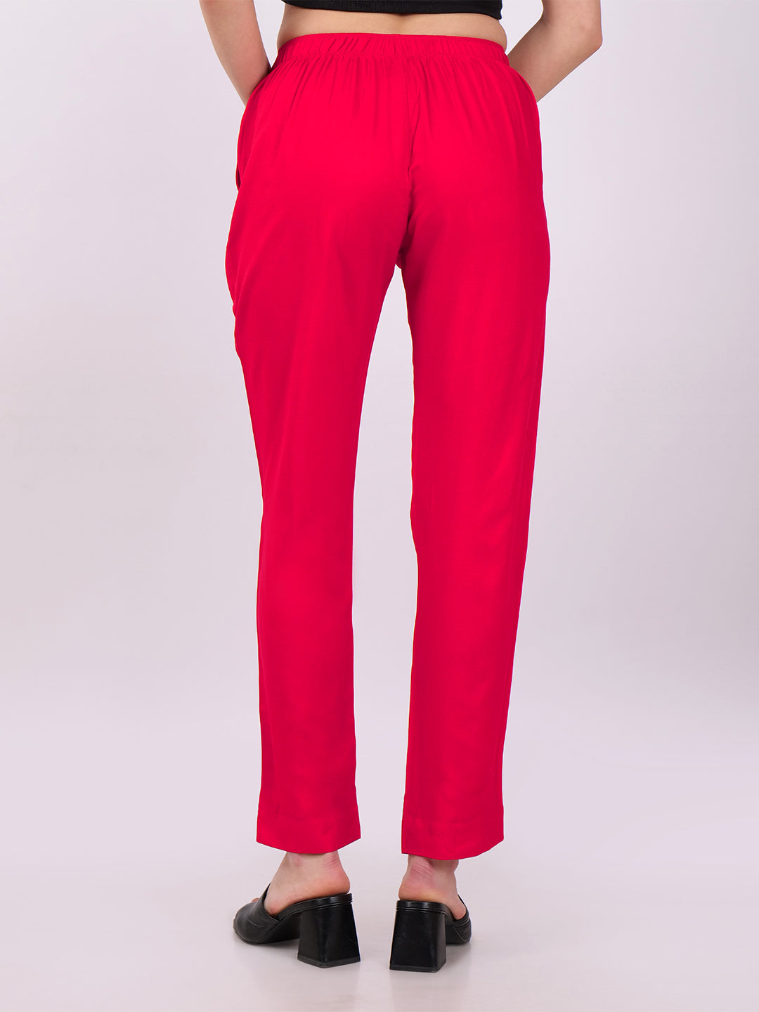 Stylish Women's Super Soft Pants - Magenta