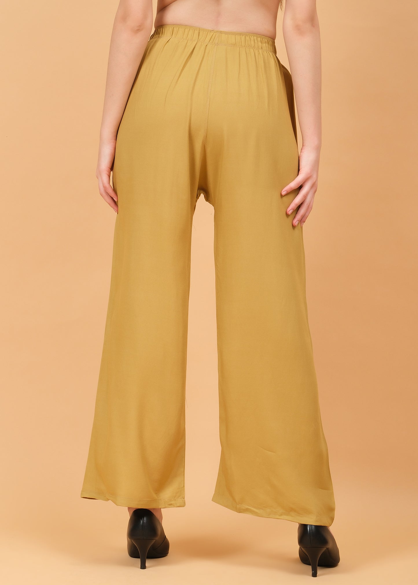 Stylish Women's Palazzo - Golden