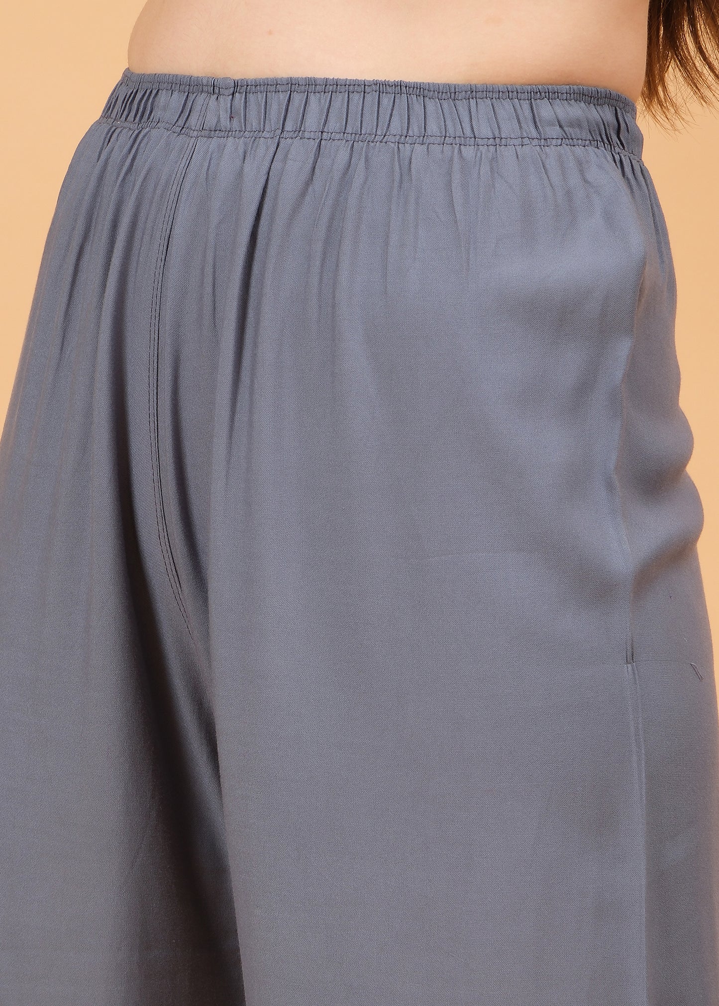 Stylish Women's Palazzo - Grey