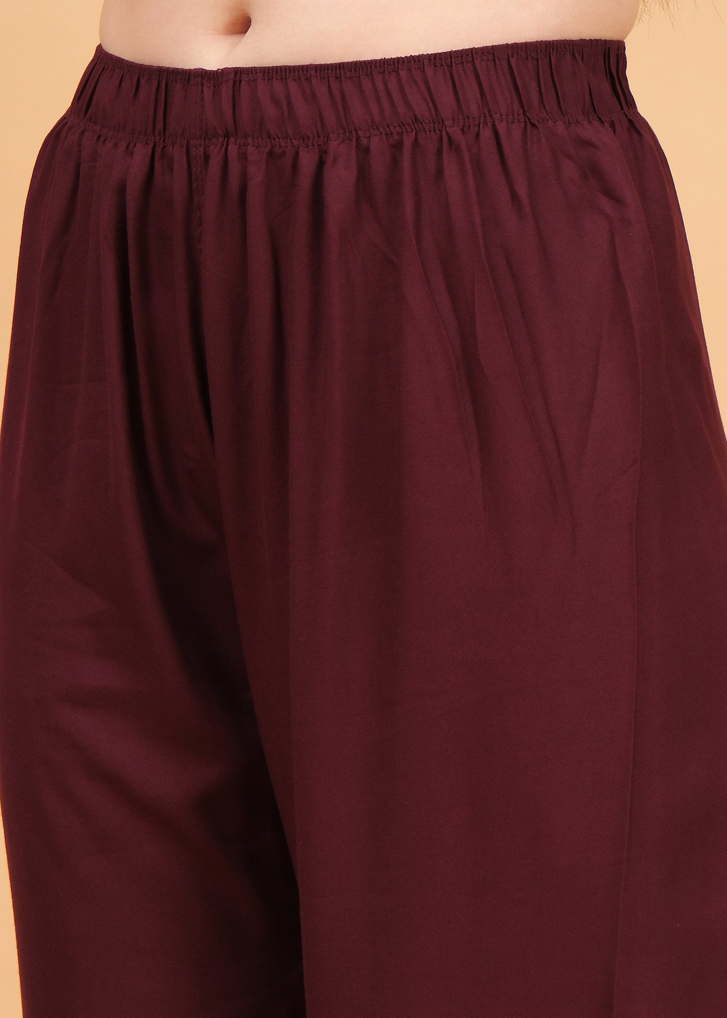 Stylish Women's Palazzo - Wine