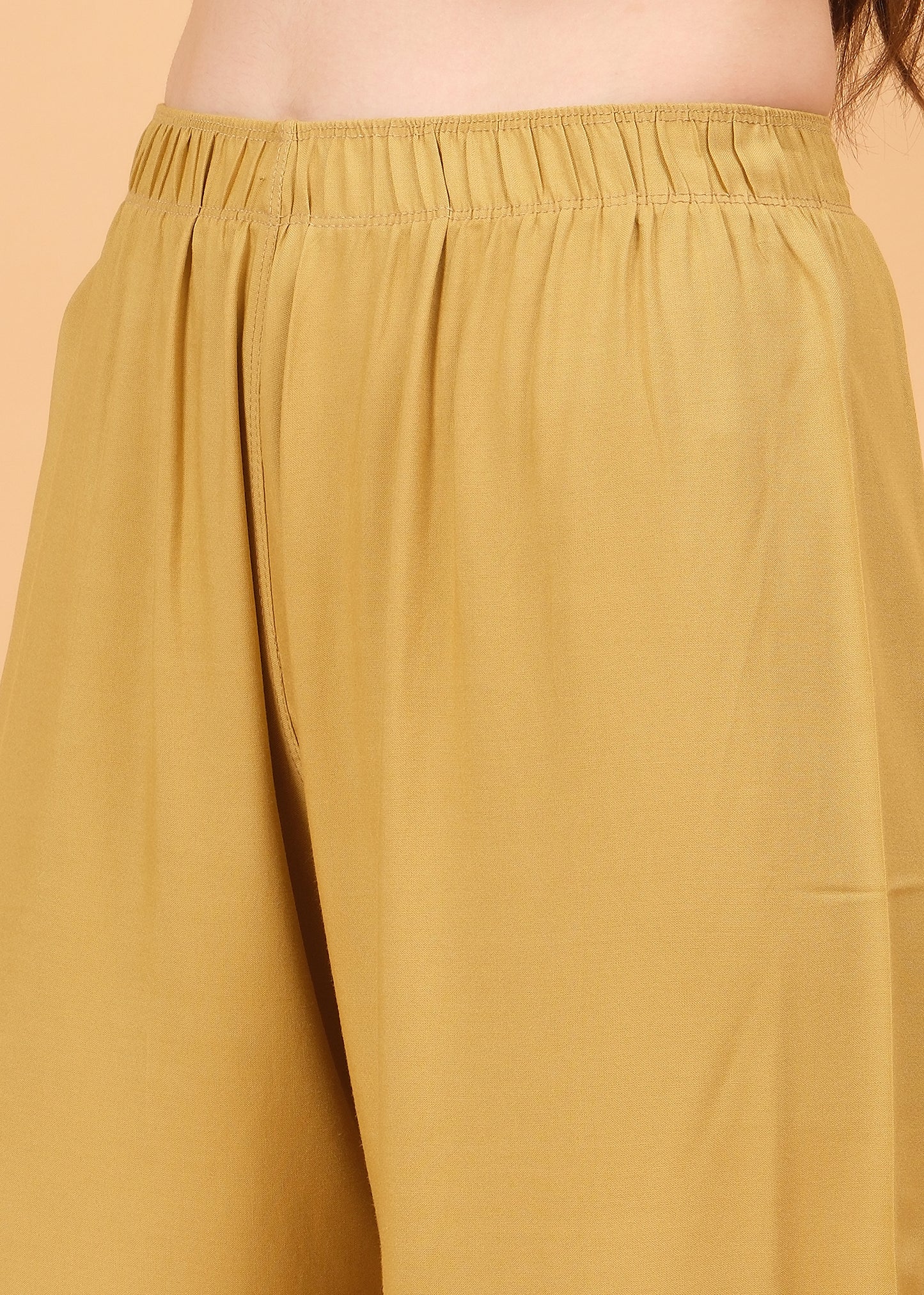 Stylish Women's Palazzo - Golden