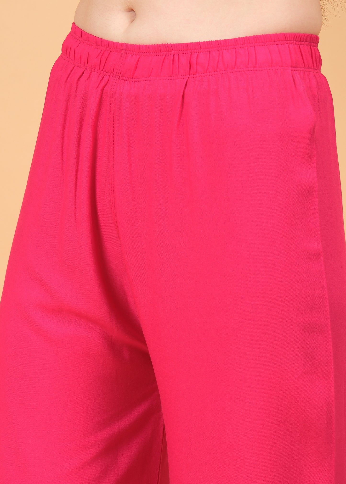 Stylish Women's Palazzo - Magenta