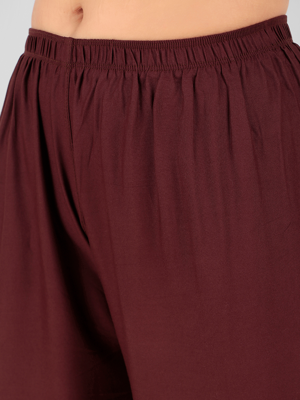 Stylish Women's Palazzo - Coffee Brown