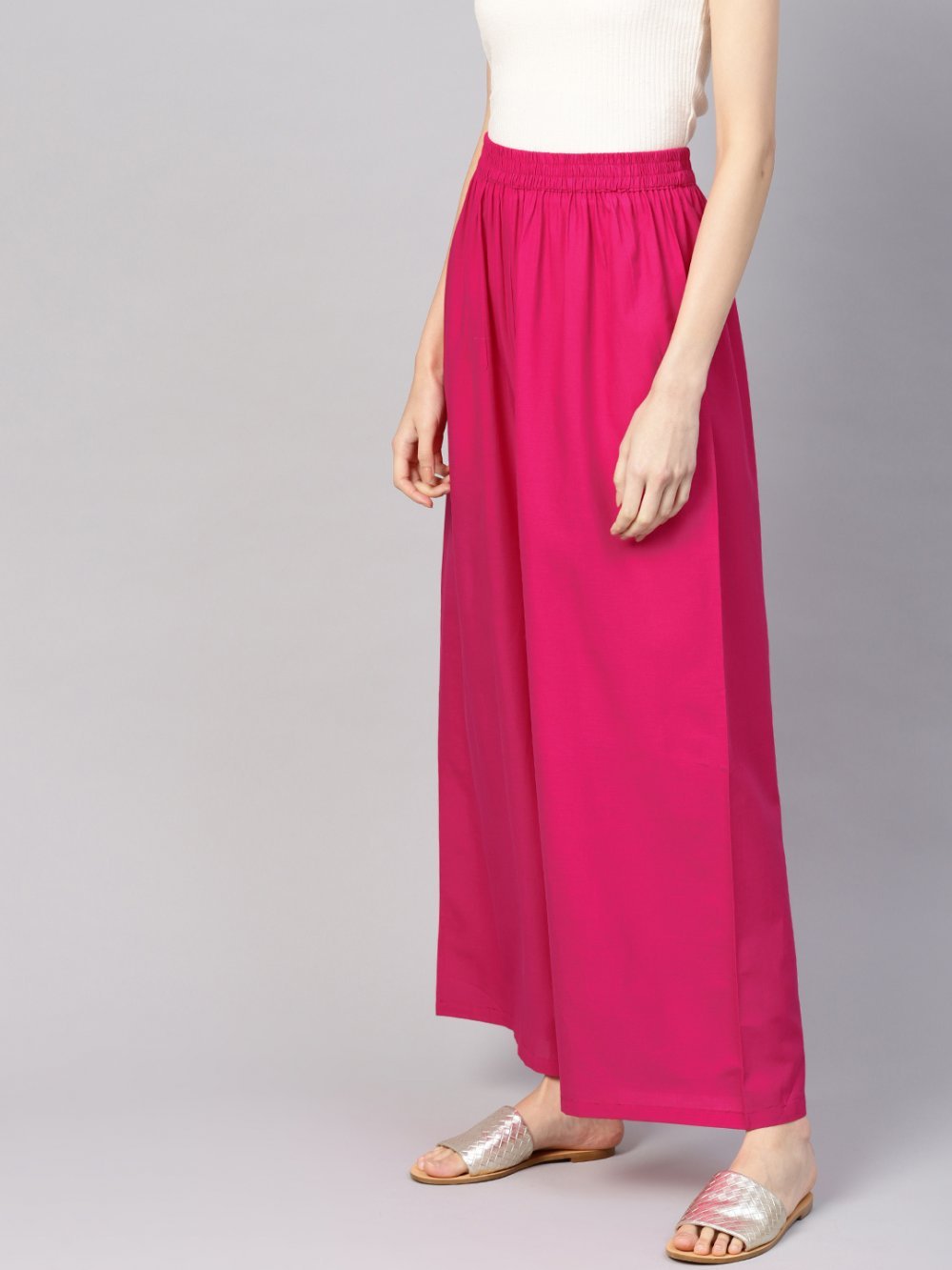 Stylish Women's Palazzo - Magenta