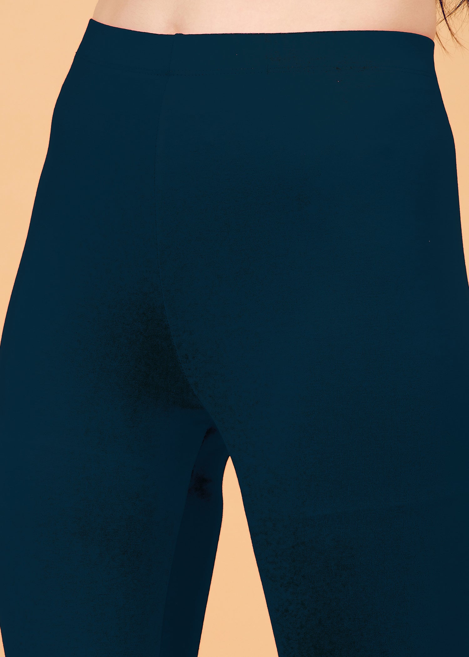 Women Ankle Length Leggings - Navy Blue