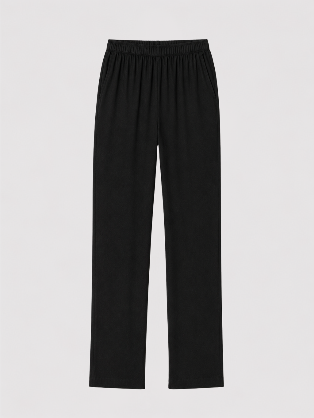 Stylish Women's Rayon Kurti Pants - Black