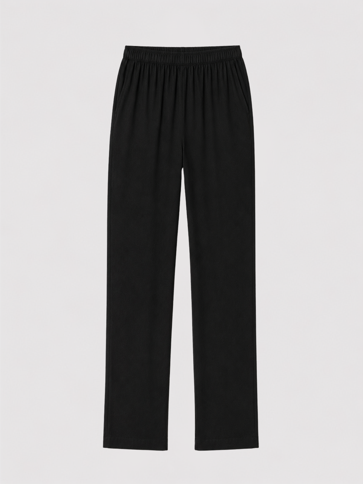Stylish Women's Rayon Kurti Pants - Black