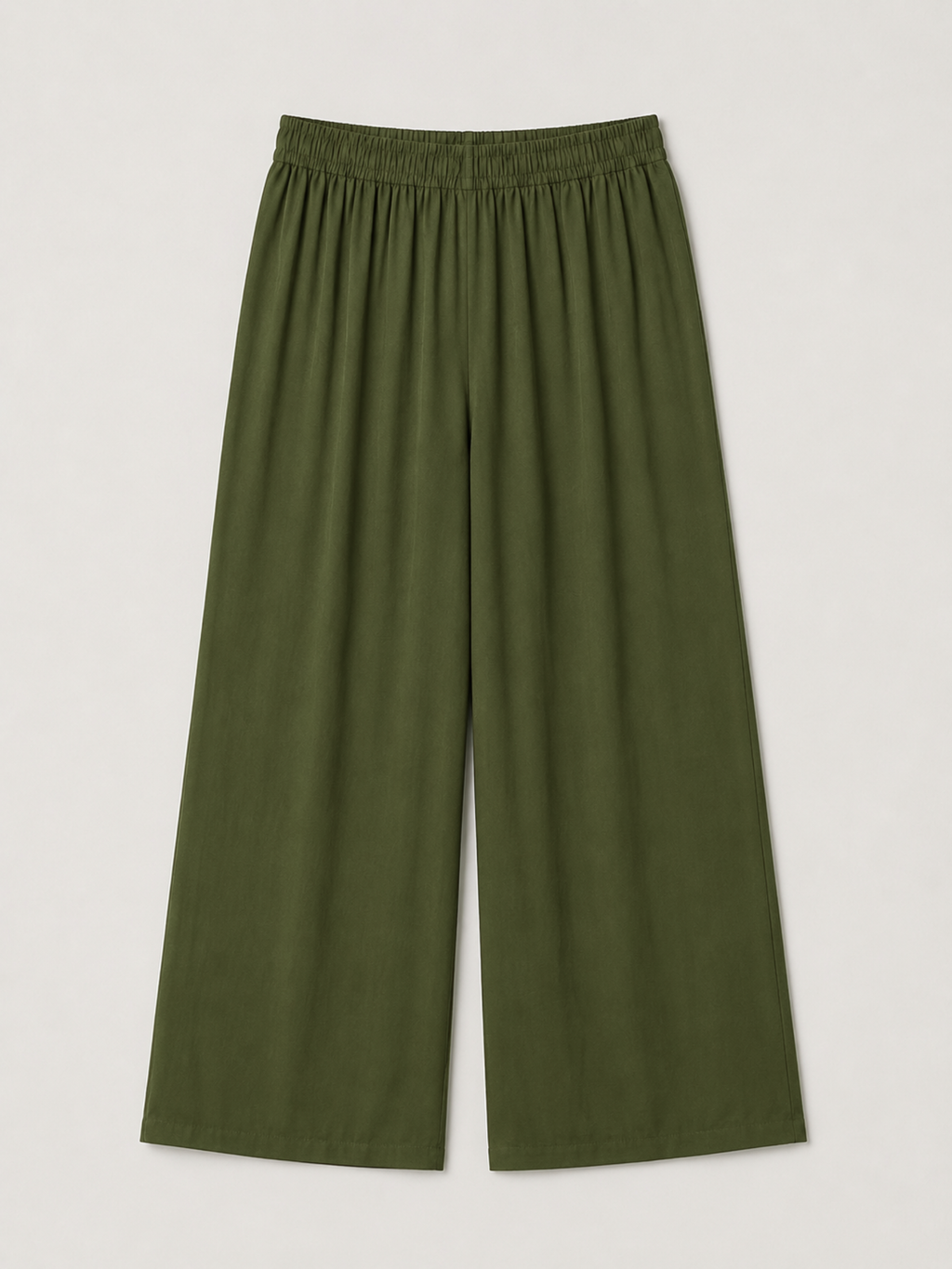 Stylish Women's Palazzo - Olive Green