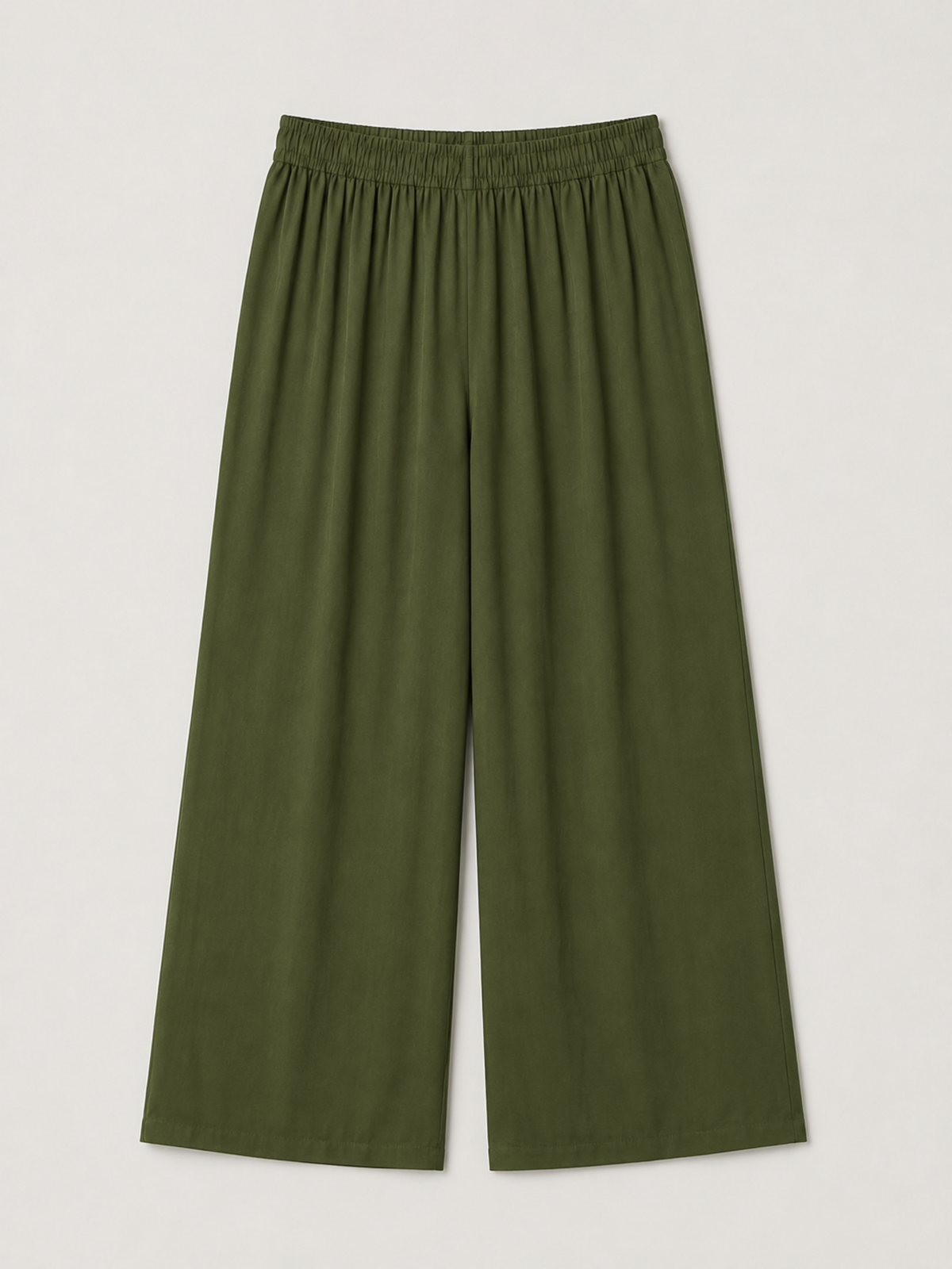 Stylish Women's Palazzo - Olive Green