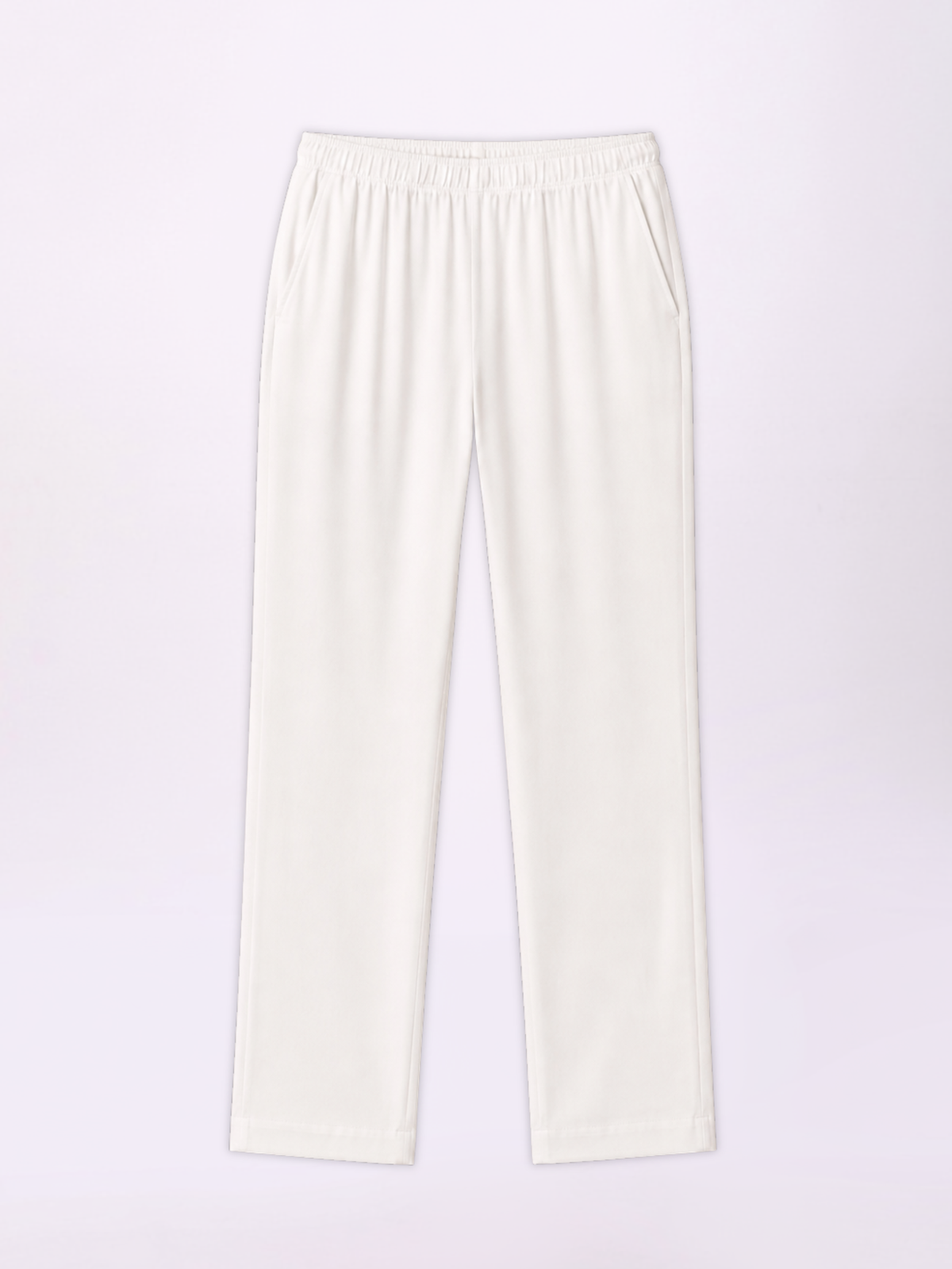 Stylish Women's Rayon Kurti Pants - Off White