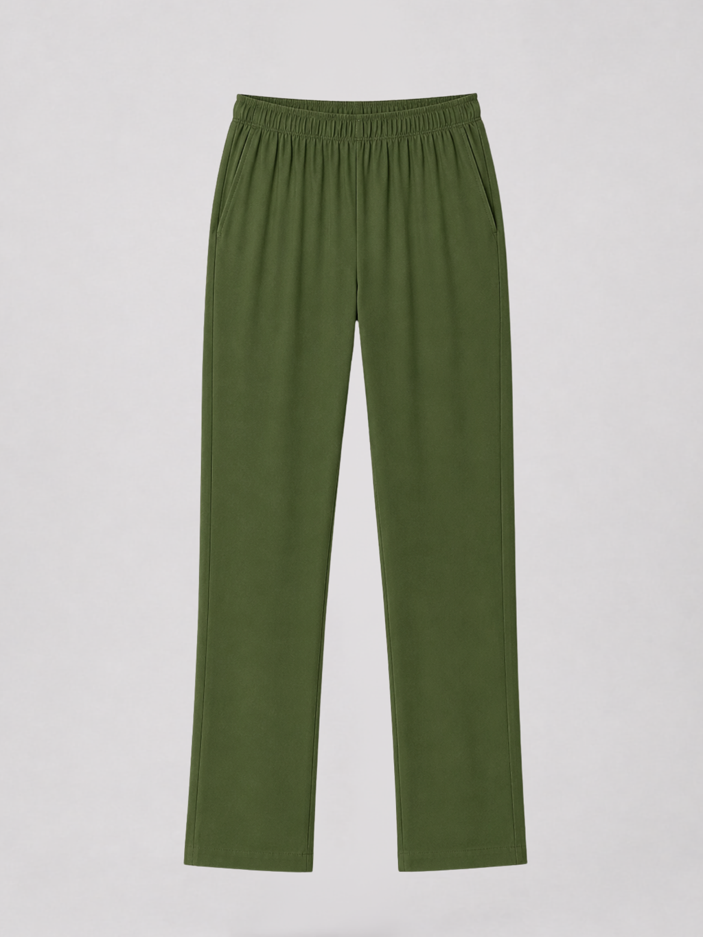 Stylish Women's Rayon Kurti Pants - Olive Green