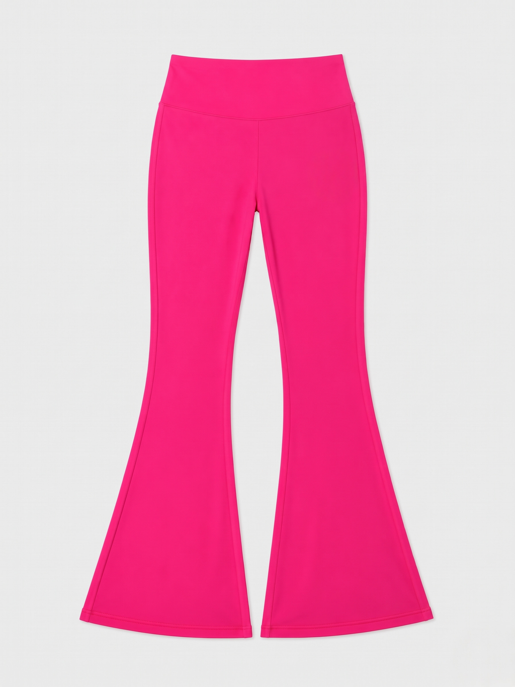 Super Soft Cotton Flared Pants - Magenta