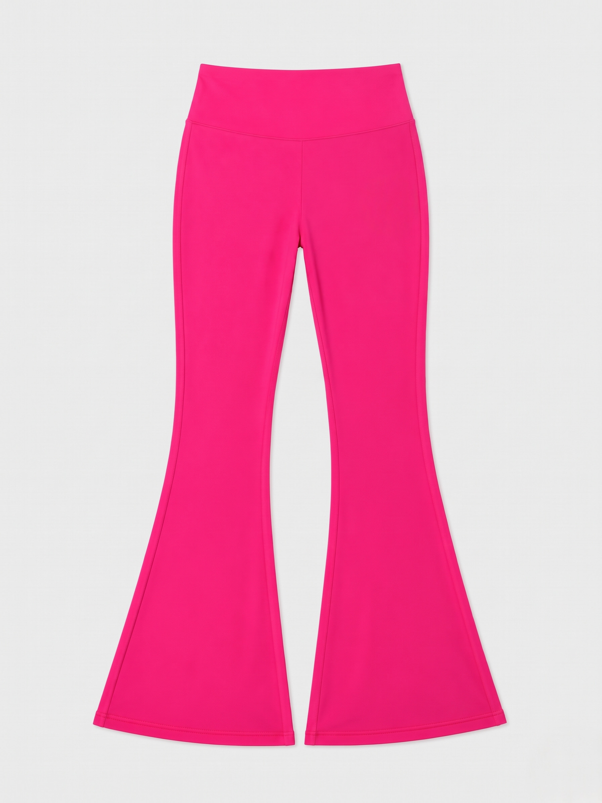 Super Soft Cotton Flared Pants - Magenta