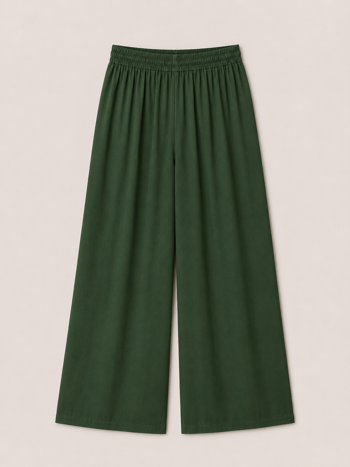 Stylish Women's Palazzo - Bottle Green