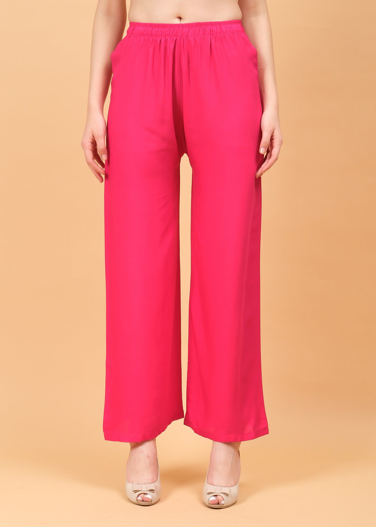 Stylish Women's Palazzo - Magenta