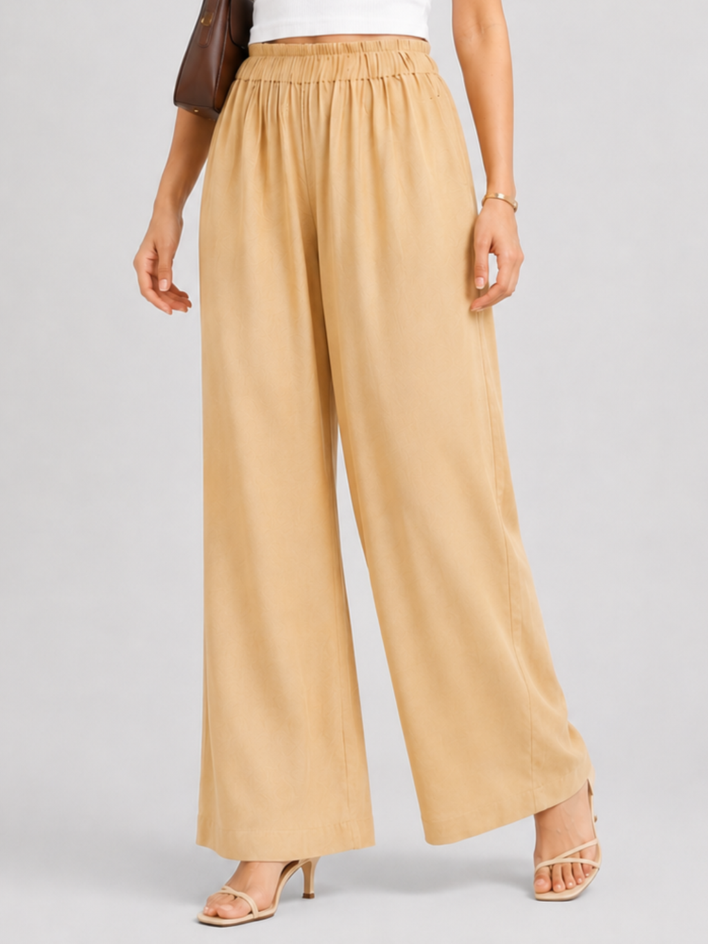 Stylish Women's Palazzo - Golden