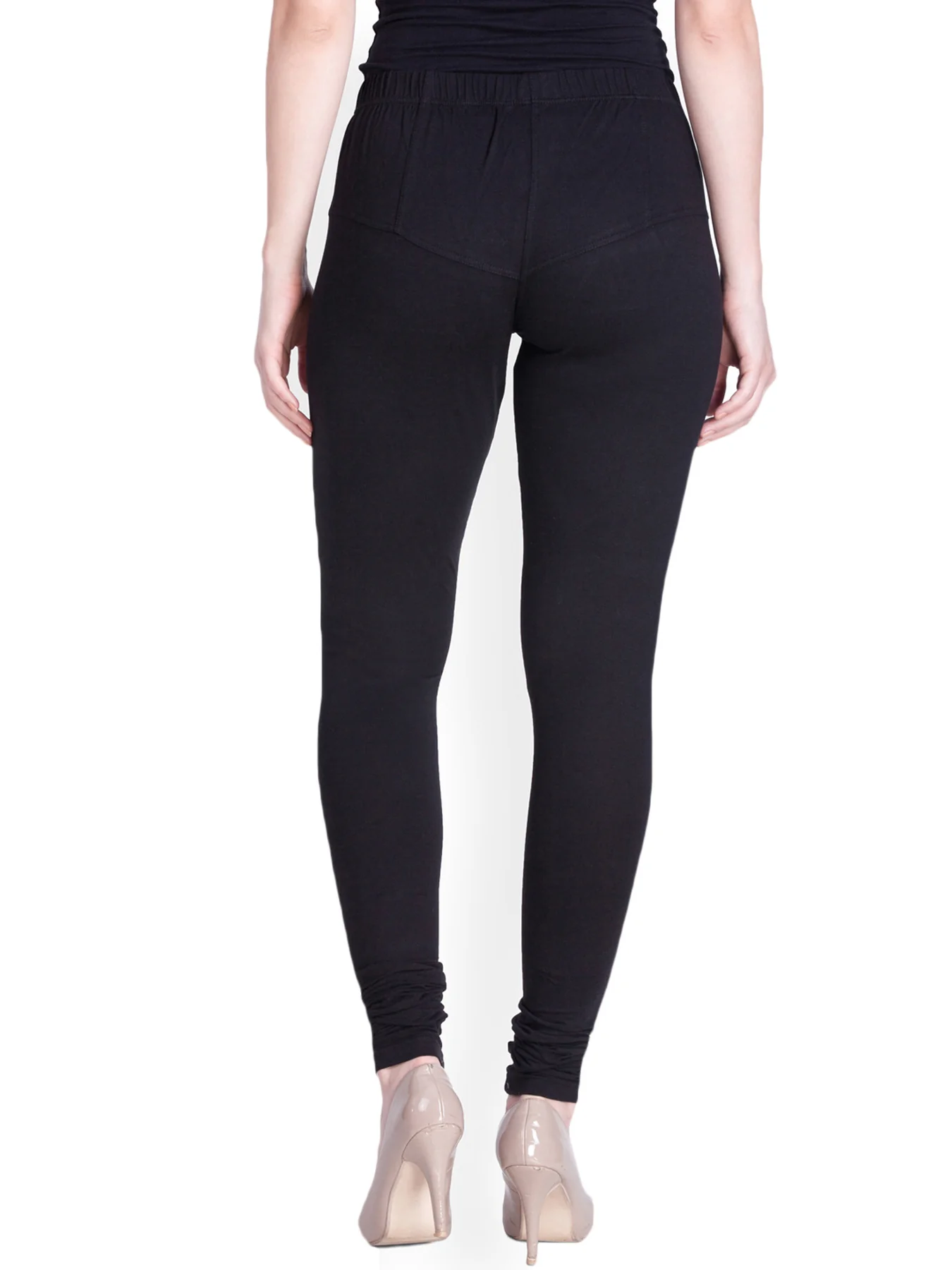 Women Ankle Length Leggings - Black