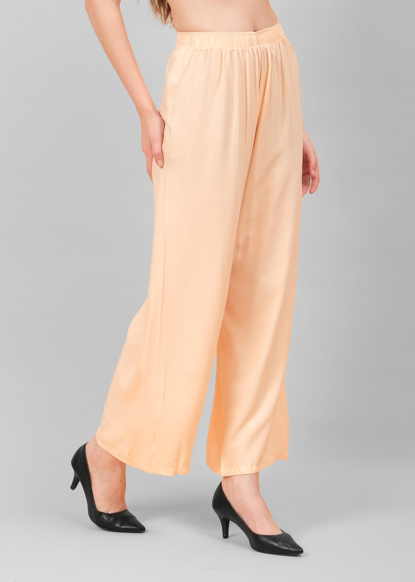 Stylish Women's Palazzo - Peach