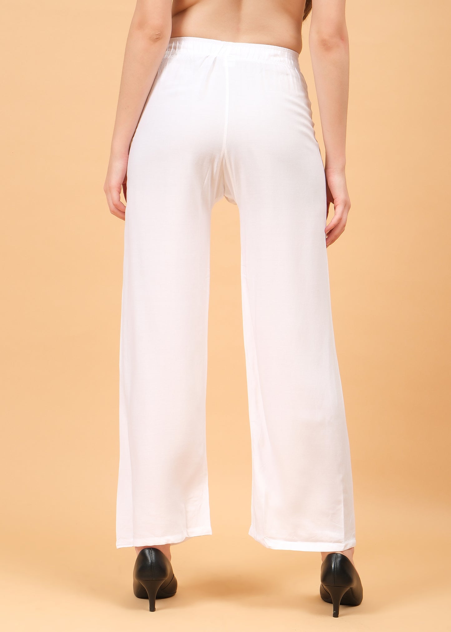 Stylish Women's Palazzo - White