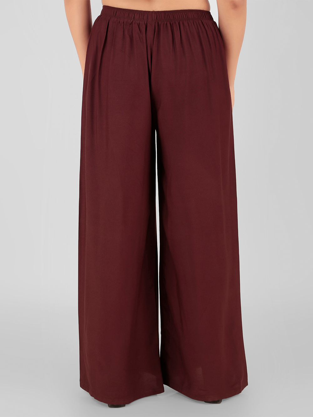 Stylish Women's Palazzo - Coffee Brown