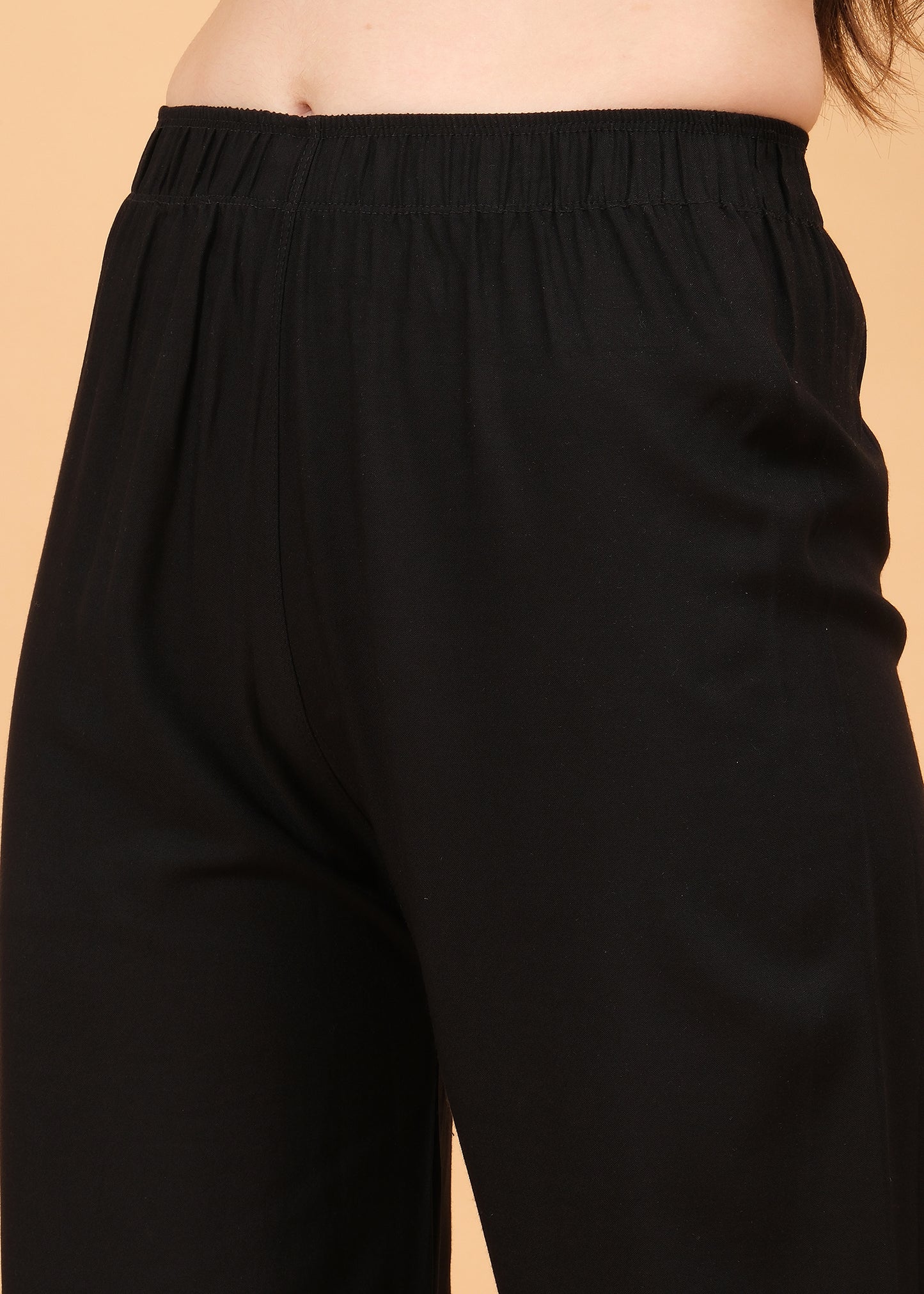 Stylish Women's Palazzo - Black
