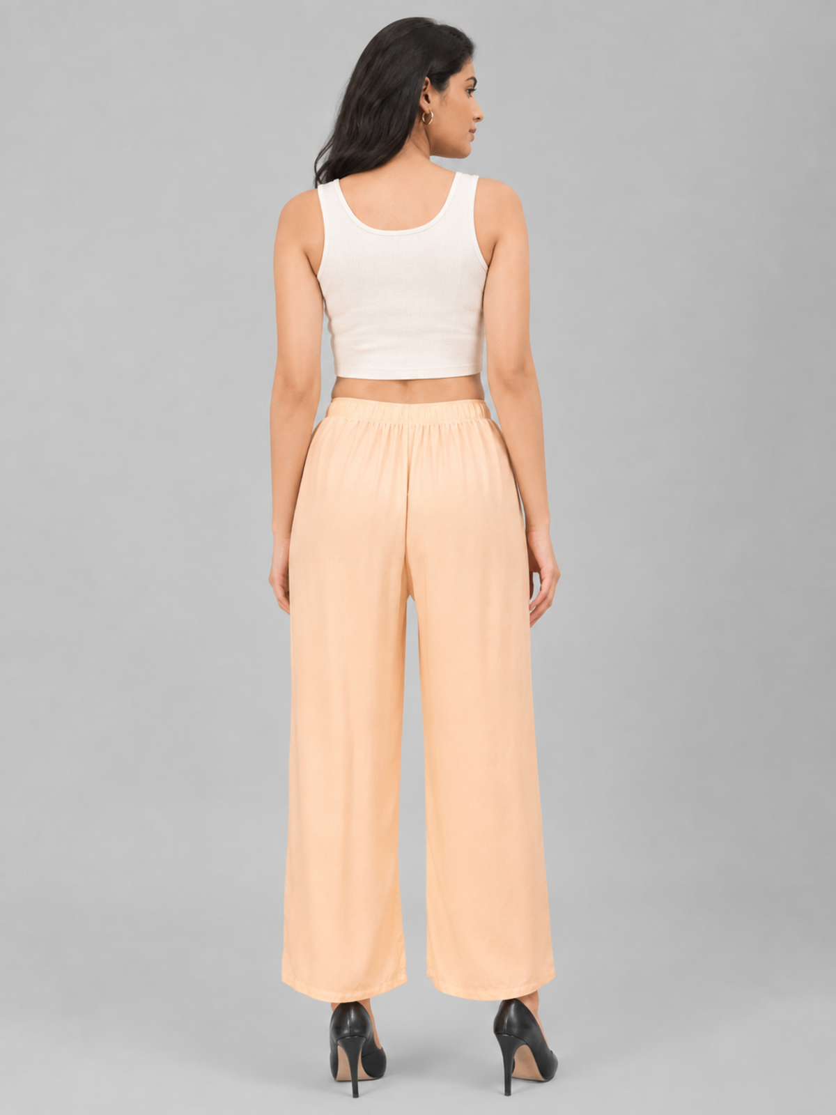 Stylish Women's Palazzo - Peach