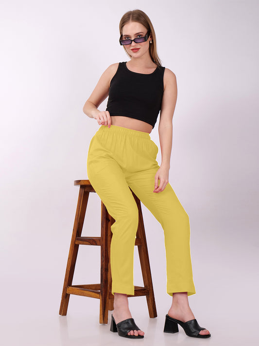 Stylish Women's Super Soft Pants - Beige