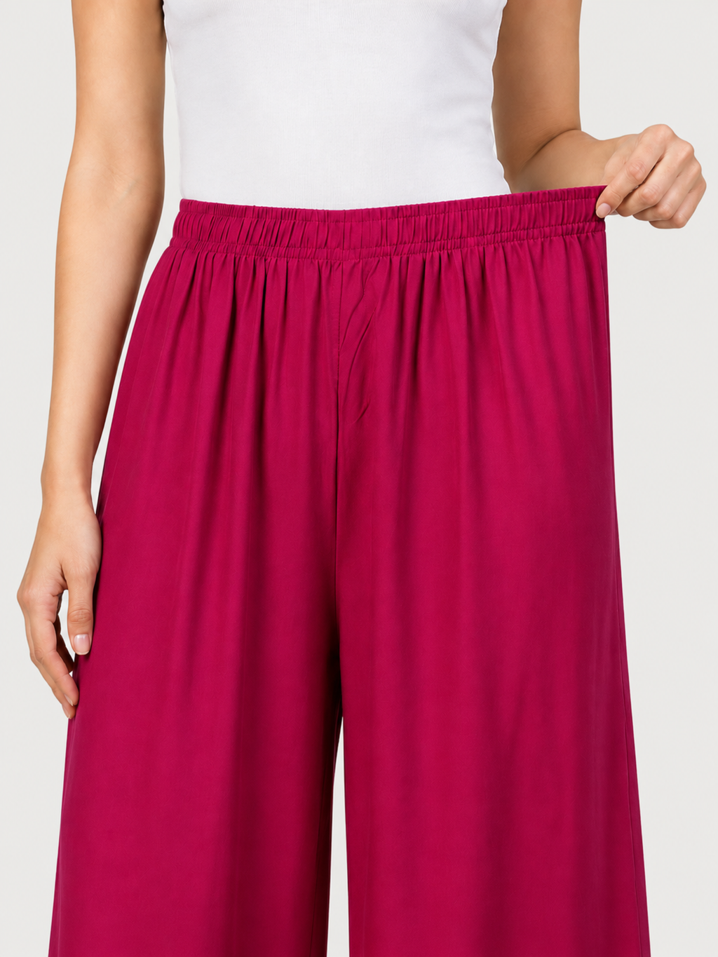 Stylish Women's Palazzo - Magenta