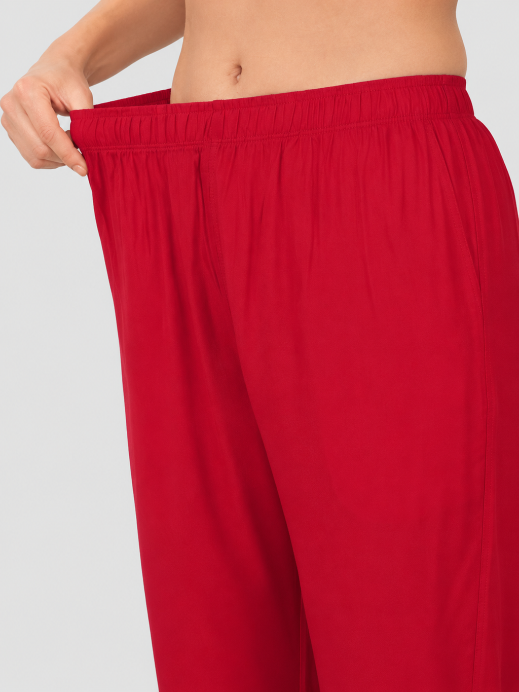 Stylish Women's Rayon Kurti Pants - Maroon