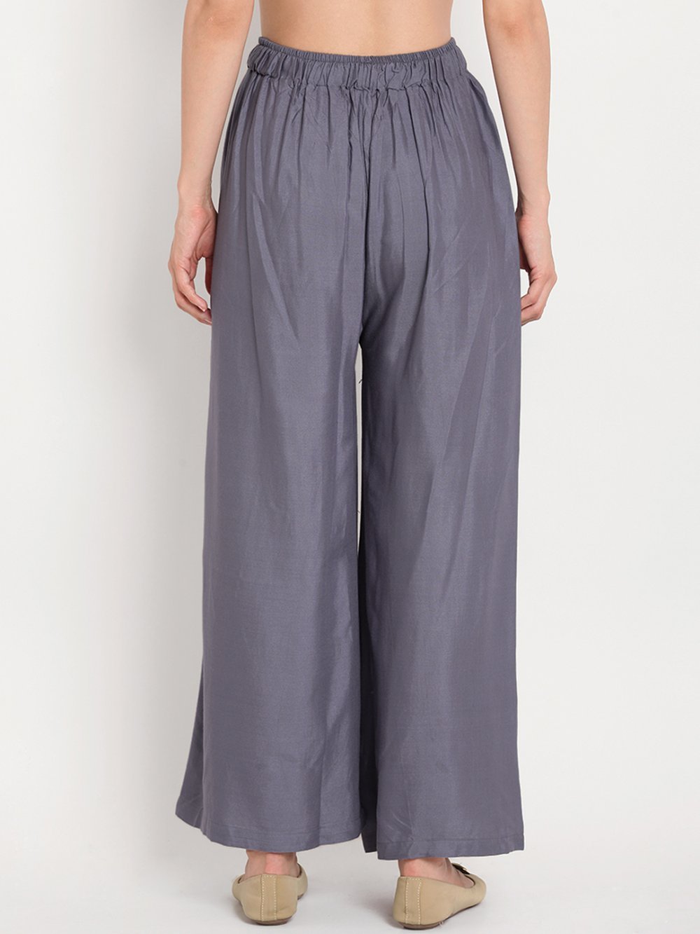 Stylish Women's Palazzo - Grey