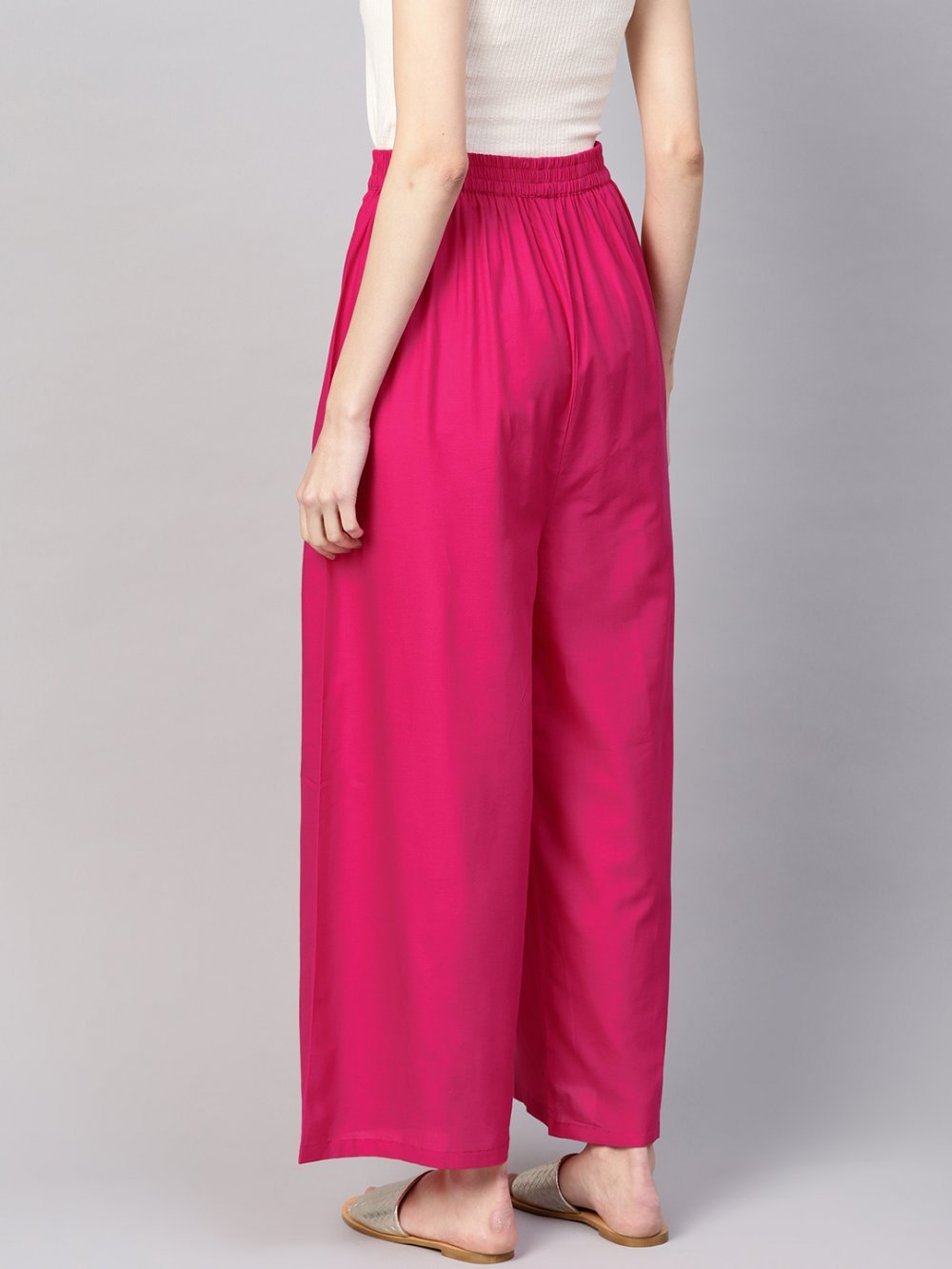 Stylish Women's Palazzo - Magenta