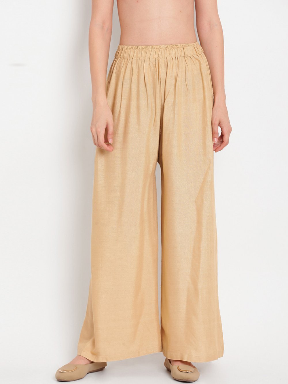 Stylish Women's Palazzo - Golden