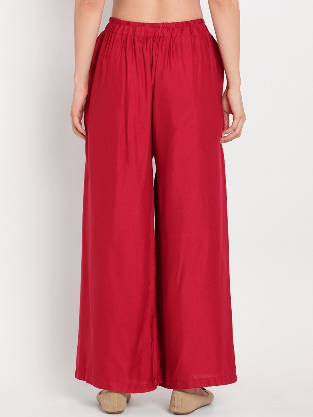 Stylish Women's Palazzo - Maroon