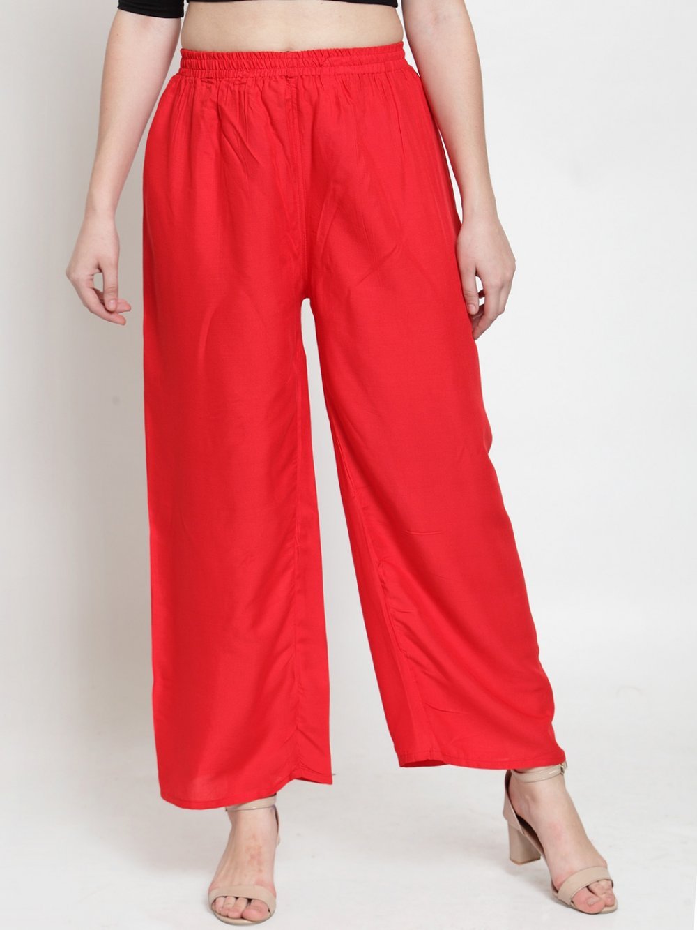 Stylish Women's Palazzo - Red