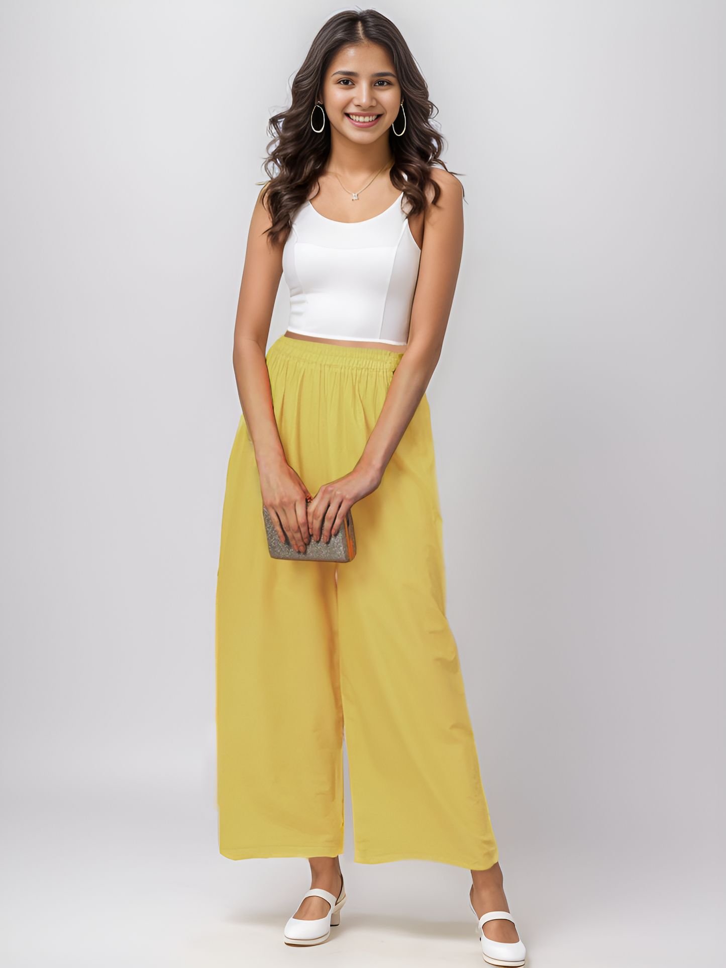 Stylish Women's Palazzo - Beige