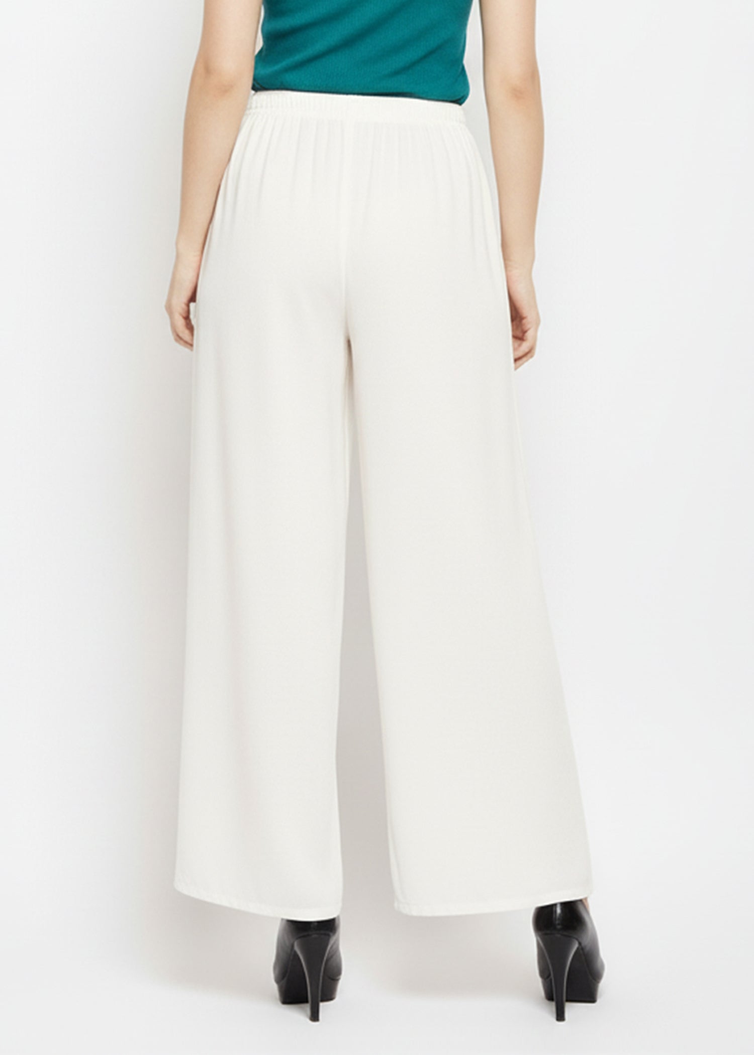 Stylish Women's Palazzo - White